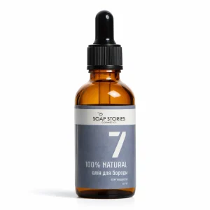олія для бороди для чоловіків №7 GREY 100% NATURAL 50мл