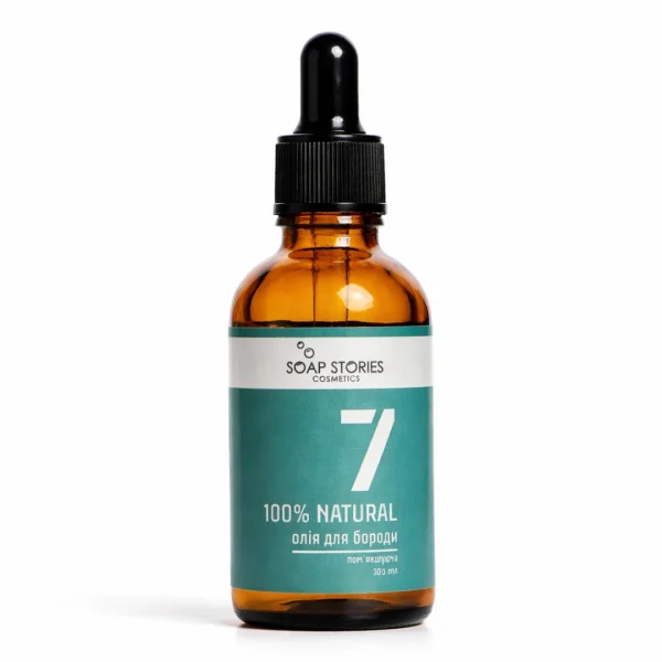 олія для бороди для чоловіків №7 GREEN 100% NATURAL 30мл